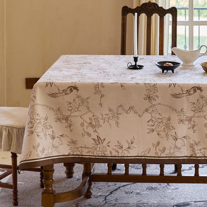 Finnis Floral Print Waterproof Tablecloth