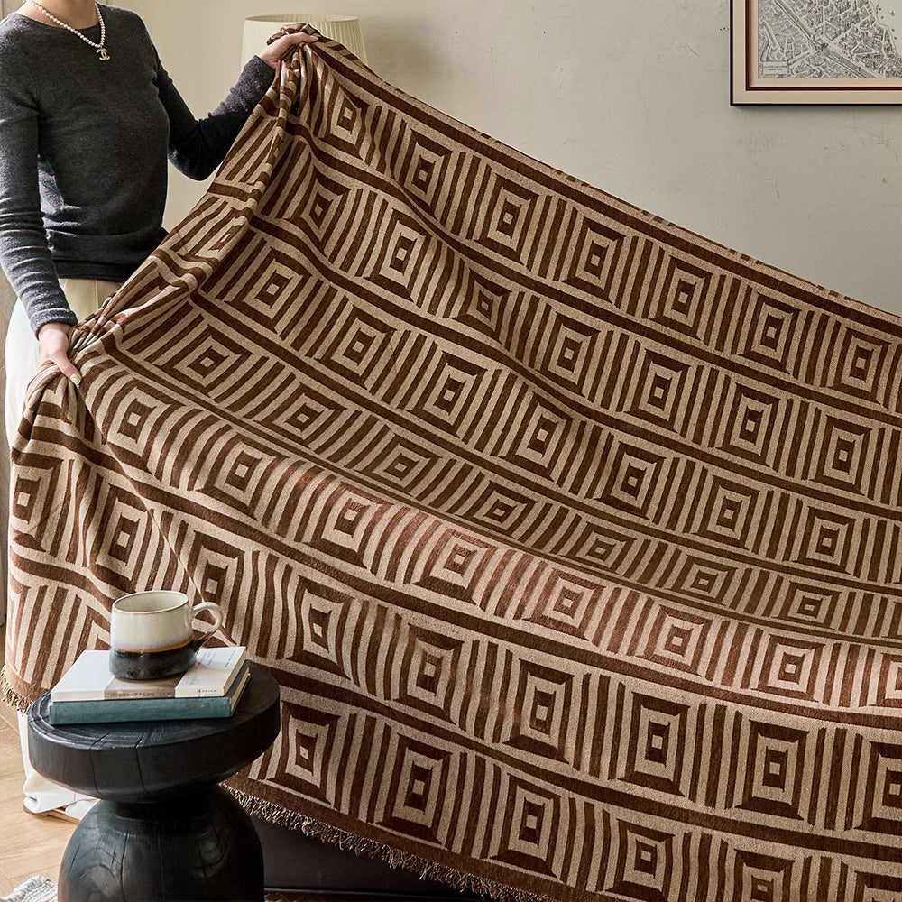 Marlowe Geometric Pattern Sofa Cover