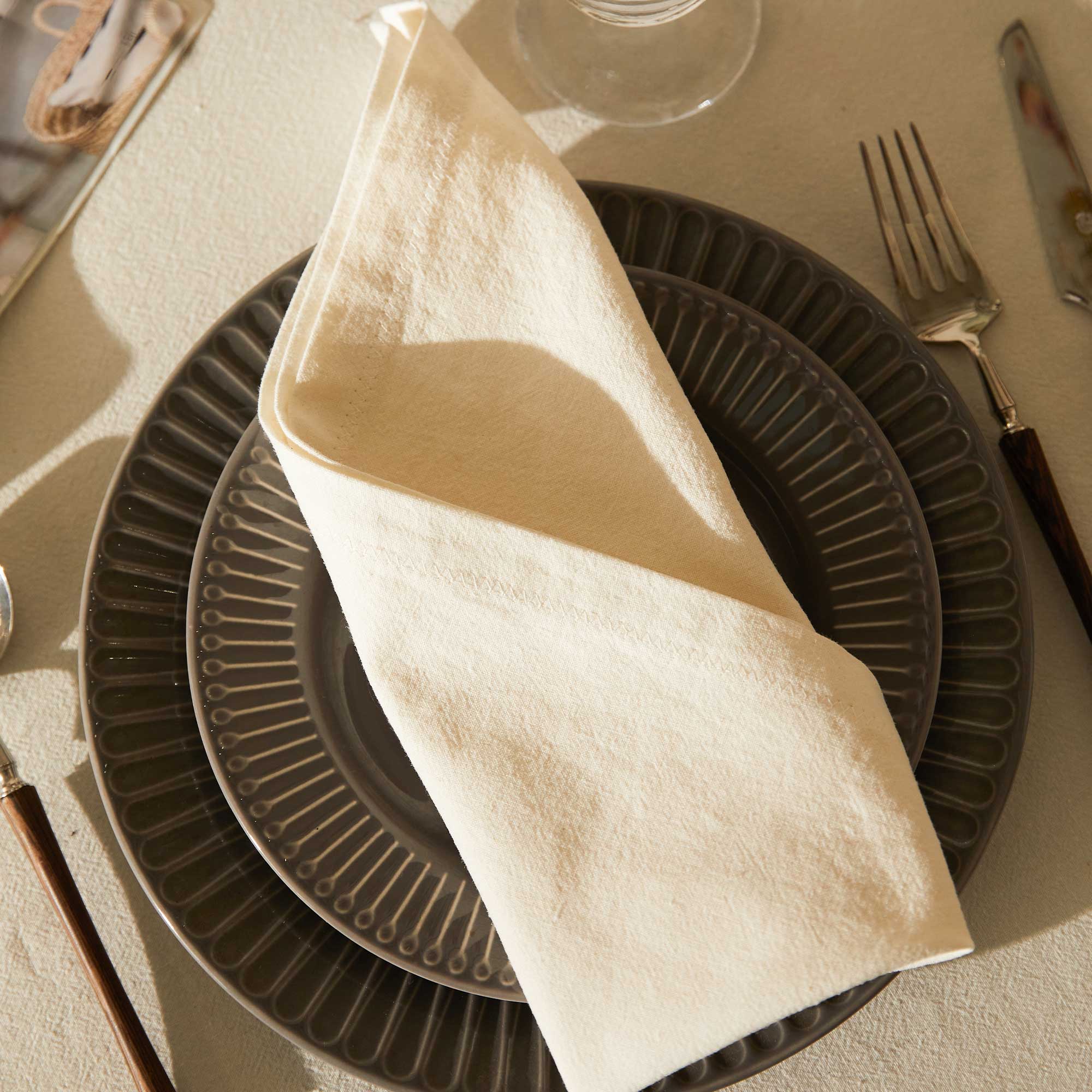 Lydia Various Colors Linen Napkins 4Pcs