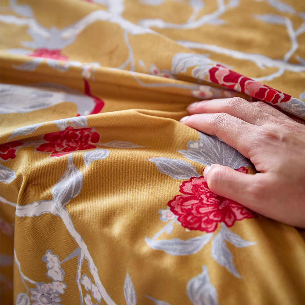 Marigold Custom Gold Dining Christmas Tablecloth