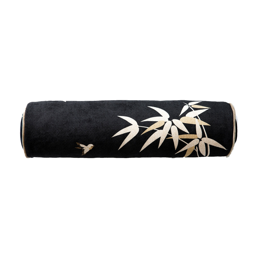 Bambora Oriental Bamboo Black Body Pillow Cover